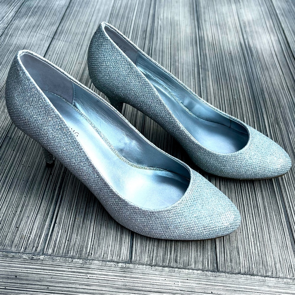 Call It Spring Sparkly Heels Size 9 - image 1